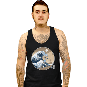 Shirts Tank Top, Unisex / Small / Black The Great Wave Of Republic City