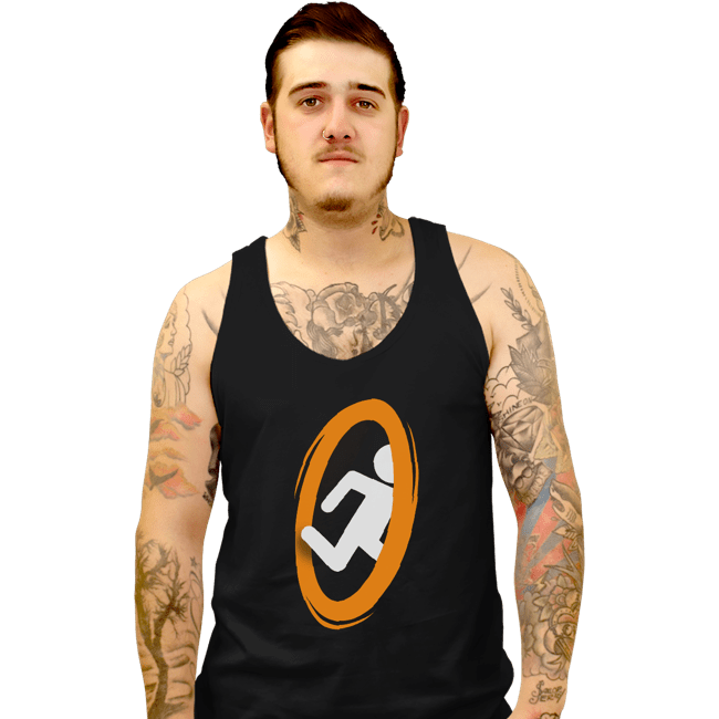 Shirts Tank Top, Unisex / Small / Black Portal B