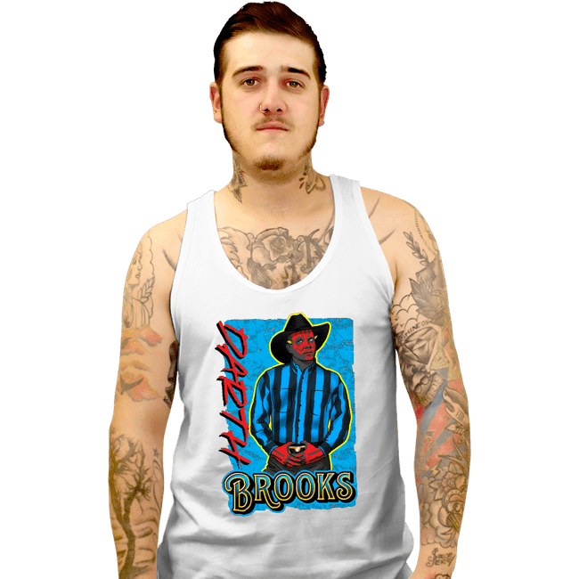 Shirts Tank Top, Unisex / Small / White Darth Brooks