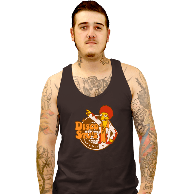 Shirts Tank Top, Unisex / Small / Black Disco Stu