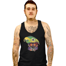 Load image into Gallery viewer, Shirts Tank Top, Unisex / Small / Black Majora&#39;s Mask
