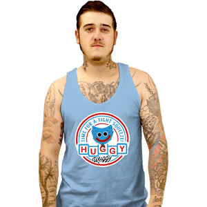 Daily_Deal_Shirts Tank Top, Unisex / Small / Powder Blue A Tight Squeeze