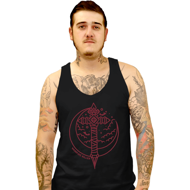Shirts Tank Top, Unisex / Small / Black Vampire Killer