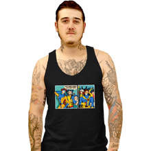Load image into Gallery viewer, Secret_Shirts Tank Top, Unisex / Small / Black He Doesn&#39;t Know
