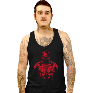 Shirts Tank Top, Unisex / Small / Black The Man Without Fear