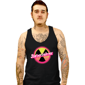 Daily_Deal_Shirts Tank Top, Unisex / Small / Black Barbenheimer Reactor