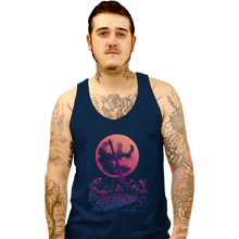 Load image into Gallery viewer, Daily_Deal_Shirts Tank Top, Unisex / Small / Navy Heroes Never Die
