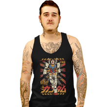 Load image into Gallery viewer, Daily_Deal_Shirts Tank Top, Unisex / Small / Black Gundam - Ready To Fight
