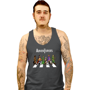 Daily_Deal_Shirts Tank Top, Unisex / Small / Charcoal The Adventurers