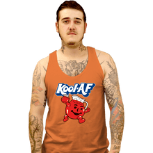 Load image into Gallery viewer, Shirts Tank Top, Unisex / Small / Orange Kool AF Man
