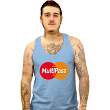 Load image into Gallery viewer, Daily_Deal_Shirts Tank Top, Unisex / Small / Powder Blue Multipass Card
