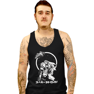 Sold_Out_Shirts Tank Top, Unisex / Small / Black Interstellar Bounty Hunter