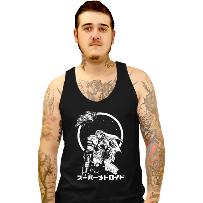 Sold_Out_Shirts Tank Top, Unisex / Small / Black Interstellar Bounty Hunter
