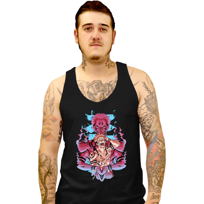 Secret_Shirts Tank Top, Unisex / Small / Black Sukuna