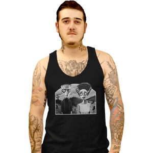 Shirts Tank Top, Unisex / Small / Black Corpse Bride Of Frankenstein