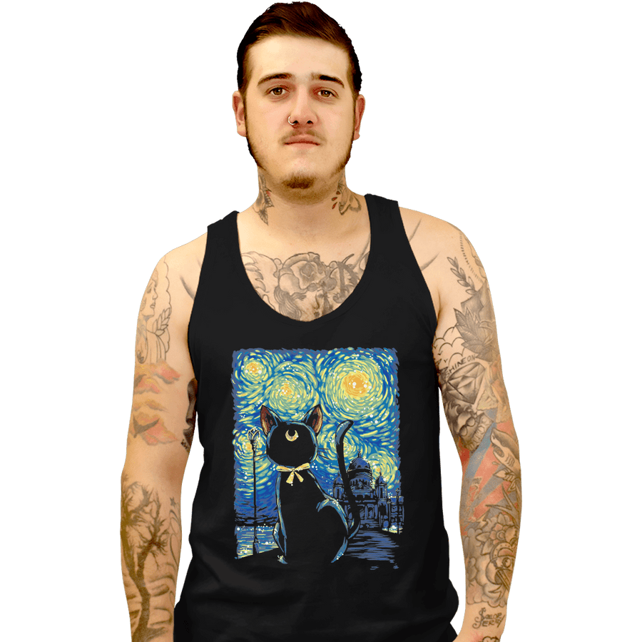 Shirts Tank Top, Unisex / Small / Black Claire De Lune