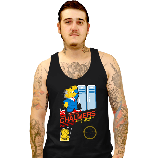 Secret_Shirts Tank Top, Unisex / Small / Black Super Chalmers