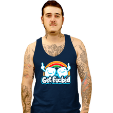 Load image into Gallery viewer, Secret_Shirts Tank Top, Unisex / Small / Navy Get Effed
