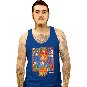 Shirts Tank Top, Unisex / Small / Royal Blue MOTU Arcade