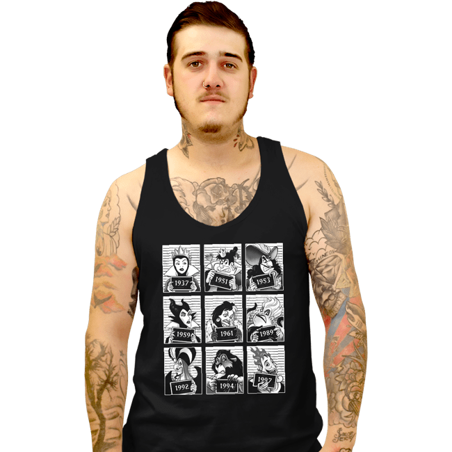 Daily_Deal_Shirts Tank Top, Unisex / Small / Black Villain Prison