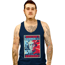 Load image into Gallery viewer, Shirts Tank Top, Unisex / Small / Navy Grabthar&#39;s Hammer
