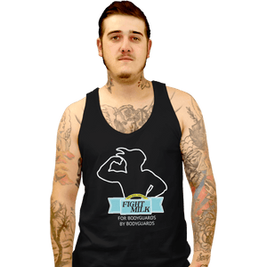 Shirts Tank Top, Unisex / Small / Black Fight Milk