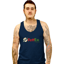 Load image into Gallery viewer, Daily_Deal_Shirts Tank Top, Unisex / Small / Navy Fettex
