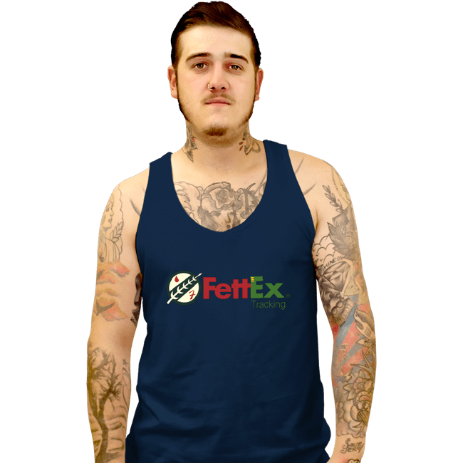 Daily_Deal_Shirts Tank Top, Unisex / Small / Navy Fettex