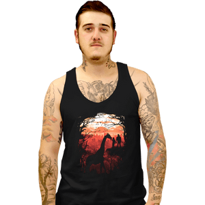 Daily_Deal_Shirts Tank Top, Unisex / Small / Black The Last Sunset