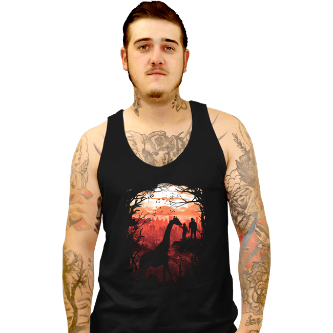 Daily_Deal_Shirts Tank Top, Unisex / Small / Black The Last Sunset