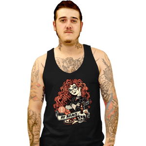 Daily_Deal_Shirts Tank Top, Unisex / Small / Black Rocker Merida