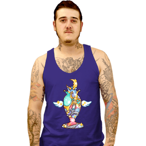 Shirts Tank Top, Unisex / Small / Violet Magical Silhouettes - Holy Grail