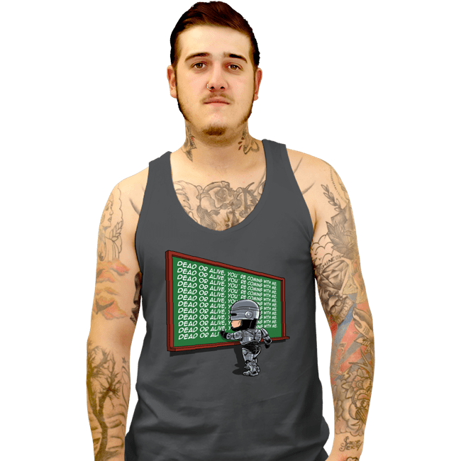 Secret_Shirts Tank Top, Unisex / Small / Charcoal Robobart