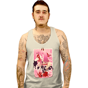 Daily_Deal_Shirts Tank Top, Unisex / Small / White Musha-e Power