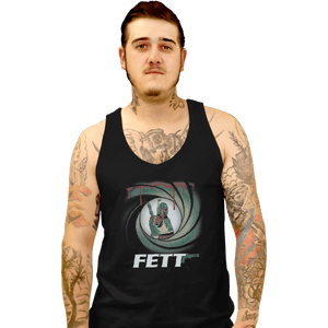 Shirts Tank Top, Unisex / Small / Black Agent Fett