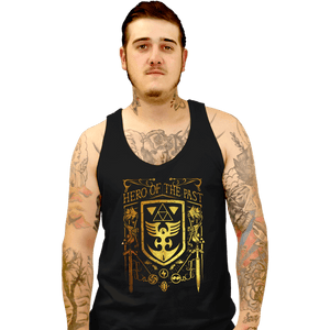 Daily_Deal_Shirts Tank Top, Unisex / Small / Black Hero Of The Past