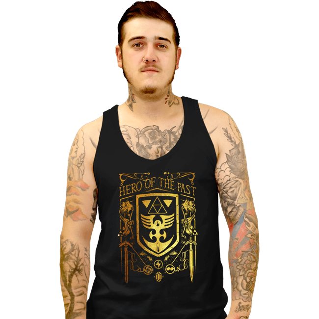 Daily_Deal_Shirts Tank Top, Unisex / Small / Black Hero Of The Past