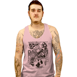 Daily_Deal_Shirts Tank Top, Unisex / Small / Pink The Hero's Journey