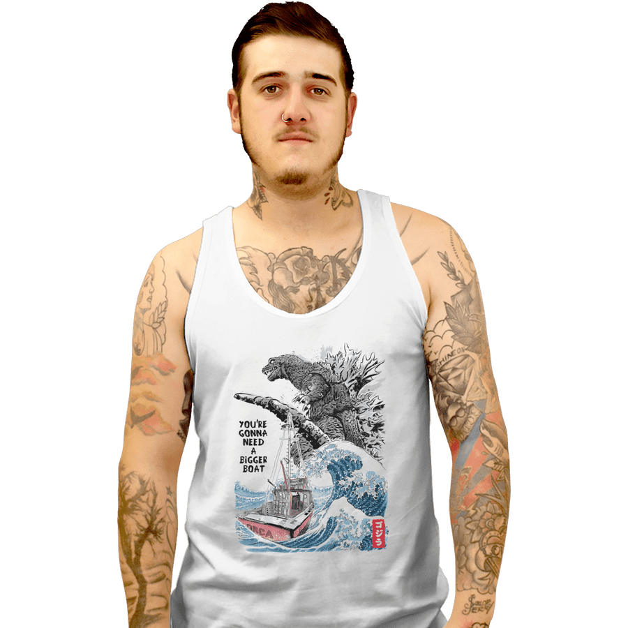 Shirts Tank Top, Unisex / Small / White Orca In Japan
