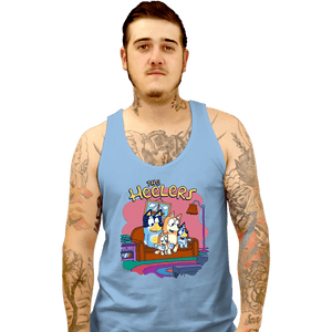 Daily_Deal_Shirts Tank Top, Unisex / Small / Powder Blue The Heelers