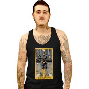 Daily_Deal_Shirts Tank Top, Unisex / Small / Black JL Tarot - The Chariot