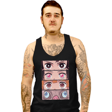 Load image into Gallery viewer, Shirts Tank Top, Unisex / Small / Black Demon Eyes
