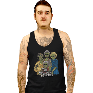 Shirts Tank Top, Unisex / Small / Black The Golden Ghouls