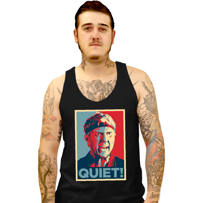Daily_Deal_Shirts Tank Top, Unisex / Small / Black Quiet!