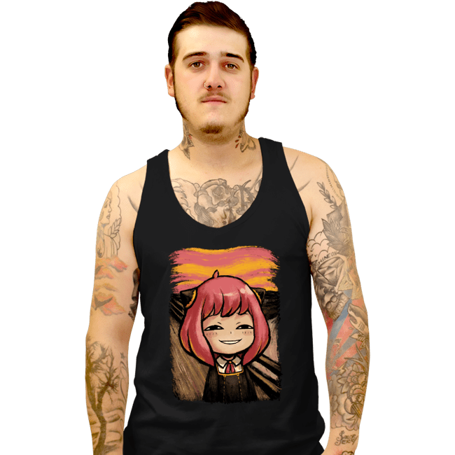 Secret_Shirts Tank Top, Unisex / Small / Black Anya Hehe