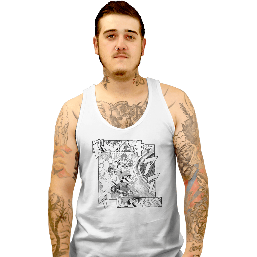 Shirts Tank Top, Unisex / Small / White Initial Kart