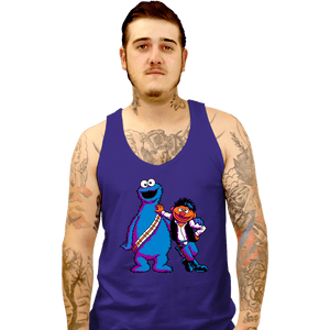 Daily_Deal_Shirts Tank Top, Unisex / Small / Violet Scruffy Looking Smugglers