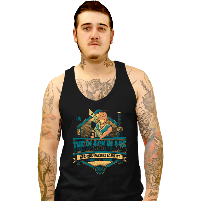 Secret_Shirts Tank Top, Unisex / Small / Black The Black Blade
