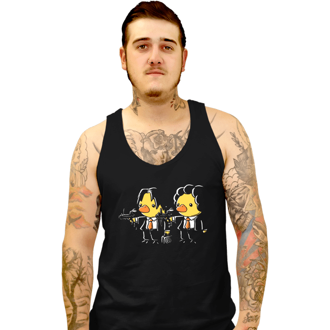 Secret_Shirts Tank Top, Unisex / Small / Black Duck Fiction