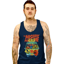 Load image into Gallery viewer, Secret_Shirts Tank Top, Unisex / Small / Navy Misery Machine
